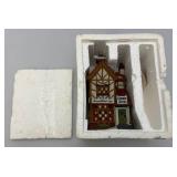 Misc. Vintage Dept. 56 Heritage Collection Dickens' Village Series 'BUMPSTEAD NYE CLOAKS' &  SLEEPY HOLLOW CHURCH In Original STYROFOAM