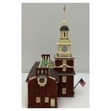 Vintage Dept. 56 Heritage Collection Historical Landmark Series 'Independence Hall' In Original Box