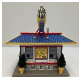 Vintage Department 56 The Original Snow Village 'The Frozen Swirl' In Original Box