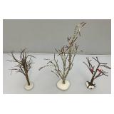 Vintage Department 56 Snow Village Trees