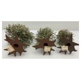 Vintage Department 56 Snow Village Trees