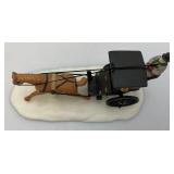 Vintage Dept. 56 Heritage Collection 'KINGS ROAD CAB' And 'VICTORIAN WROUGHT IRON FENCE & GATE' In Original Boxes