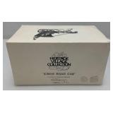 Vintage Dept. 56 Heritage Collection 'KINGS ROAD CAB' And 'VICTORIAN WROUGHT IRON FENCE & GATE' In Original Boxes