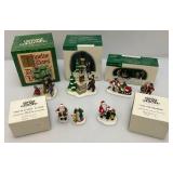 Vintage Department 56 Snow Village & DICKENS' Accessories In Original Boxes