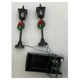 Vintage Department 56 Snow Village Accessories In Original Boxes