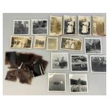 Misc. Vintage Photographs (Most With Water Staining)