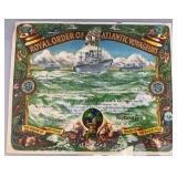 Vintage 1964 U.S. Navy USNS Royal Order Of Atlantic Voyageurs Certificates 10' x 12'