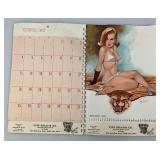 1966 Fritz Willis Artist's Sketch Book Memo Calendar
