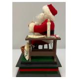 Vintage Merry Christmas Holiday Scene Lights Up And Plays Christmas Carols In Original Box
