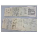 Misc. Vintage Military Photos, Papers And Certificates