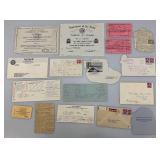 Misc. Vintage Military Photos, Papers And Certificates