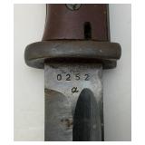 EST. $250.00 - $395.00 WW2 Matching Numbers  GERMAN K98 Bayonet, Scabbard & Frog