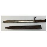 Est. $275.00 - $550.00 WWI SIMSON AND CO. SUHL (GERMAN) Sawback Bayonet W/Scabbard