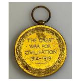 WWI British Victory Medal #2379441  1914-1919 With Soldiers Name 2379441 PTE. A. E. MC CONNELL . 54-CAN. INF. Stamped On Edge