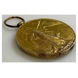 WWI British Victory Medal #2379441  1914-1919 With Soldiers Name 2379441 PTE. A. E. MC CONNELL . 54-CAN. INF. Stamped On Edge