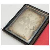 1840's - 1850's Daquerreotype Photo With Gold Foil In Original Case