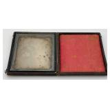 1840's - 1850's Daquerreotype Photo With Gold Foil In Original Case