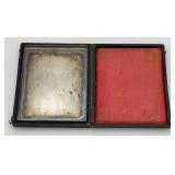 1840's - 1850's Daquerreotype Photo With Gold Foil In Original Case