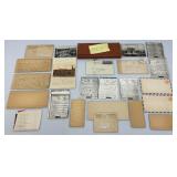 WWII War Letters In Holder