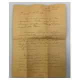 World War II GERMAN Patches With Letter For Provenance, Including Artillery Officer & Artillery OR's Cuff Tabs, Topical Heer Artillery Signal Blitz Patch, Cap Cockade And Wehrmacht Breast Eagle Be