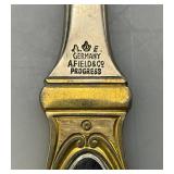 Vintage Collectible Items And Hand Carved And Inlayed Wooden Box