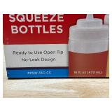 Winco Squeeze Bottles New