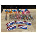 Bazooka Gum, Lollipop Straws