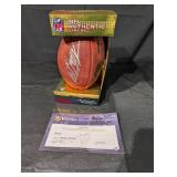 NFL Official Game Ball - Wilson - Autographed Adrian Peterson with COA NFL Official Game Ball - Wilson - Autographed Adrian Peterson with COA