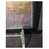 Tiffany ABC's Wide World of Sports Athlete of the Week Plaque - Paul Molitor, Aug 22, 1987 Tiffany ABC's Wide World of Sports Athlete of the Week Plaque - Paul Molitor, Aug 22, 1987