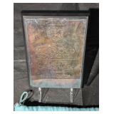 Tiffany ABC's Wide World of Sports Athlete of the Week Plaque - Paul Molitor, Aug 22, 1987 Tiffany ABC's Wide World of Sports Athlete of the Week Plaque - Paul Molitor, Aug 22, 1987