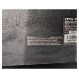 MSI 27-Inch gaming LCD Monitor - Model 3CA, 2021 Manufacture Date MSI 27-Inch gaming LCD Monitor - Model 3CA, 2021 Manufacture Date