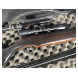 Bolt-Action Pellet Rifle w Scope in Case Bolt-Action Pellet Rifle w Scope in Case