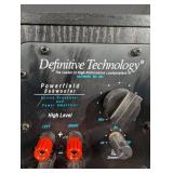 Definitive Technology Powerfield Subwoofer with Active Crossover Definitive Technology Powerfield Subwoofer with Active Crossover