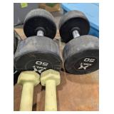 Iron Grip & Hampton Weight Plates with Barbell & Dumbbells - Home Gym Set Iron Grip & Hampton Weight Plates with Barbell & Dumbbells - Home Gym Set