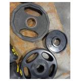 Iron Grip & Hampton Weight Plates with Barbell & Dumbbells - Home Gym Set Iron Grip & Hampton Weight Plates with Barbell & Dumbbells - Home Gym Set