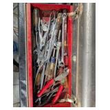 Craftsman Tool Set - Wrenches, Pliers, Sockets in Red Tool Chest Craftsman Tool Set - Wrenches, Pliers, Sockets in Red Tool Chest
