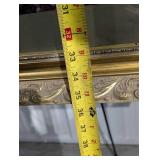 Portrait Print in Ornate Gold Frame - Woman in Pink Dress, Multi-Layer Matting Portrait Print in Ornate Gold Frame - Woman in Pink Dress, Multi-Layer Matting