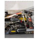 Craftsman Metal Toolbox with Red Plastic Tray Full of Hand Tools Craftsman Metal Toolbox with Red Plastic Tray Full of Hand Tools