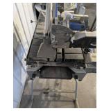 Kobalt Sliding Compound Miter Saw - 120V, 60Hz, 15A, 4,500 RPM - Rolling Stand Kobalt Sliding Compound Miter Saw - 120V, 60Hz, 15A, 4,500 RPM - Rolling Stand