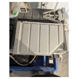 Kobalt Sliding Compound Miter Saw - 120V, 60Hz, 15A, 4,500 RPM - Rolling Stand Kobalt Sliding Compound Miter Saw - 120V, 60Hz, 15A, 4,500 RPM - Rolling Stand