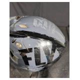 Fly Racing Full-Face MX Helmet - Size M (57-58 cm) Gray/Black Fly Racing Full-Face MX Helmet - Size M (57-58 cm) Gray/Black