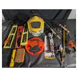 Frabill Ice Fishing Tackle - 10-Inch Pro Tip-Up, Reels, Rods, Lures & Case Frabill Ice Fishing Tackle - 10-Inch Pro Tip-Up, Reels, Rods, Lures & Case