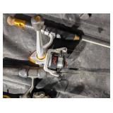 Frabill Ice Fishing Tackle - 10-Inch Pro Tip-Up, Reels, Rods, Lures & Case Frabill Ice Fishing Tackle - 10-Inch Pro Tip-Up, Reels, Rods, Lures & Case