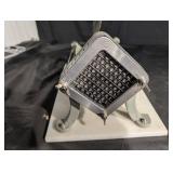 Vegetable Dicer - Manual Grid-Chopper with Stand (Vintage Kitchen Tool) Vegetable Dicer - Manual Grid-Chopper with Stand (Vintage Kitchen Tool)