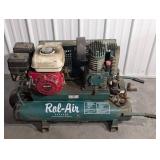 Rol-Air Portable Air Compressor - Honda GX160 5.5 HP Gas Engine Rol-Air Portable Air Compressor - Honda GX160 5.5 HP Gas Engine