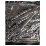 Combination Wrench Set - Drop-Forged Chrome Vanadium, Assorted SAE Sizes Combination Wrench Set - Drop-Forged Chrome Vanadium, Assorted SAE Sizes