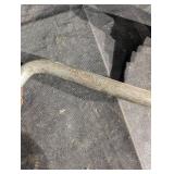 Vintage Hand Drill Brace with Wooden Grip and Long Auger Bit - Made in USA Vintage Hand Drill Brace with Wooden Grip and Long Auger Bit - Made in USA