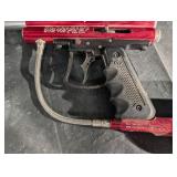 Brass Eagle Avenger Paintball Marker with 20oz CO2 Tank & Braided Line Brass Eagle Avenger Paintball Marker with 20oz CO2 Tank & Braided Line