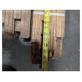 Hardwood Flooring, 8 ft Long, Two Bundles Hardwood Flooring, 8 ft Long, Two Bundles