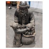 Santa Claus Statue - 40in Tall Bearded Father Christmas with Toy Sack Santa Claus Statue - 40in Tall Bearded Father Christmas with Toy Sack